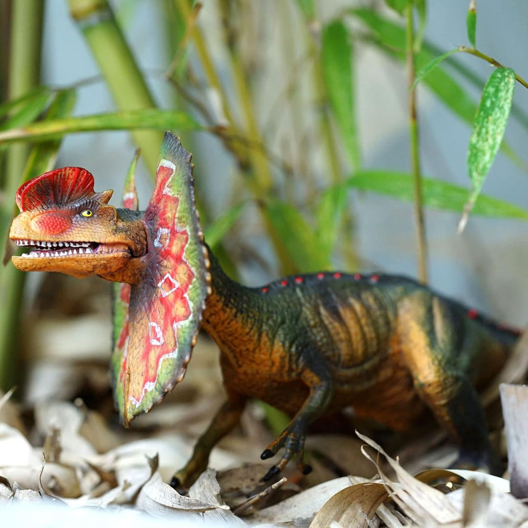 Aqur2020 Modelo de dilofosaurio figura de dinosaurio