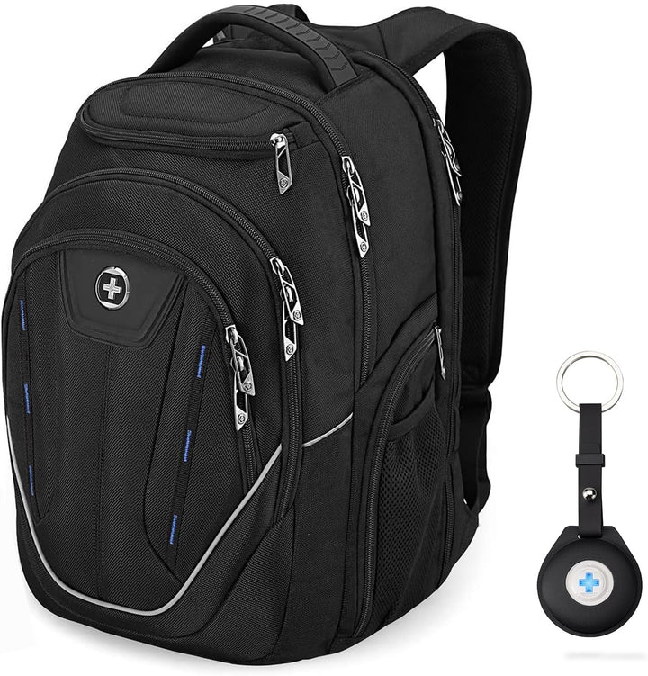 Swissdigital Design TSA - Mochila para laptop de negocios para homb...