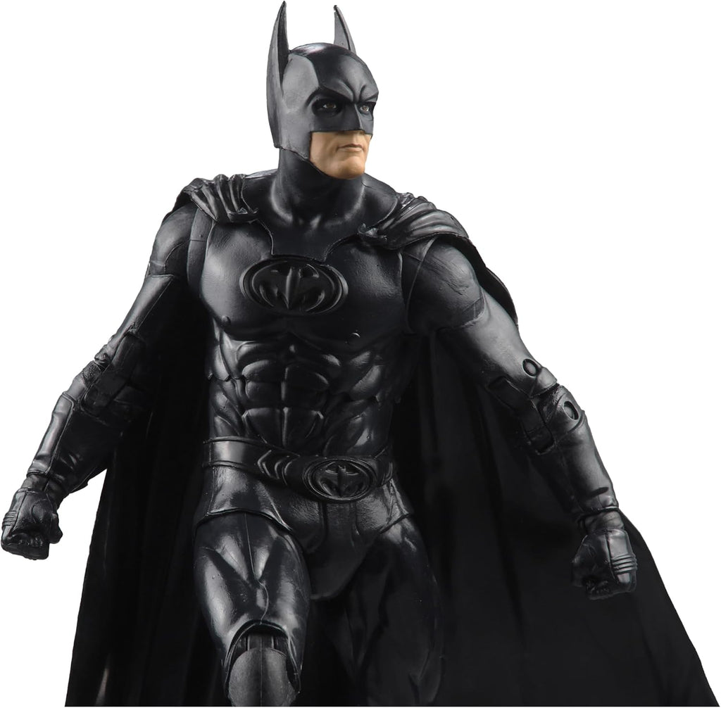 McFarlane Toys - DC Multiverse Batman (Batman & Robin) Figura de 7 pulgadas Build-, negro