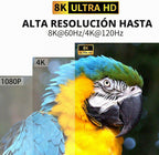 MT-VIKI Interruptor USB C bidireccional 8K60Hz 2 en 1 Salida Tipo C Switcher 1 en 2 Salida 4K@120Hz 10Gbps Transmisión de datos PD 100W Carga