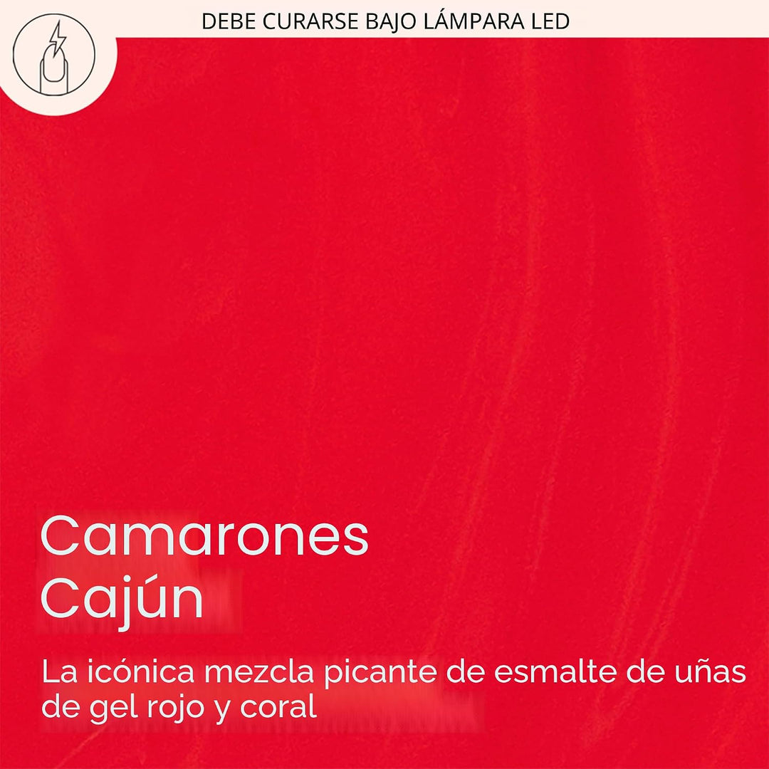 OPI GelColor - Esmalte de uñas de gel LED Cure | Tonos rojos | Bril...