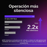 Caja para PC Cooler Master Q300L V3 Micro-ATX + enfriador de aire p...