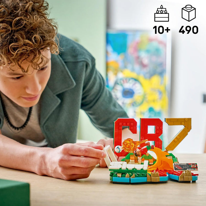 LEGO Edición Cristiano Ronaldo: Momento de Objetivo Juguete, Bloque...
