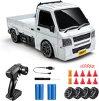 RC Drift Car, 1/24 4WD Camión de deriva de estilo japonés blanco