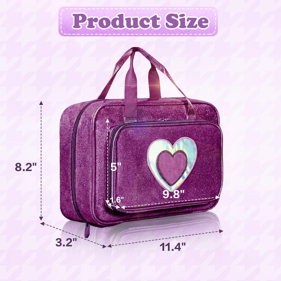 LININYHAO Funda de transporte compatible con muñecas Barbie de 12 p...