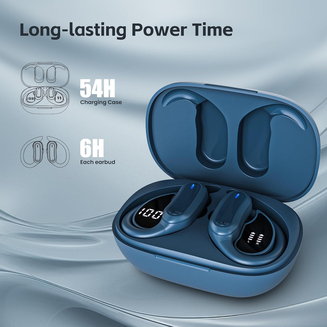 Auriculares inalámbricos, auriculares Bluetooth 5.4, auriculares es...