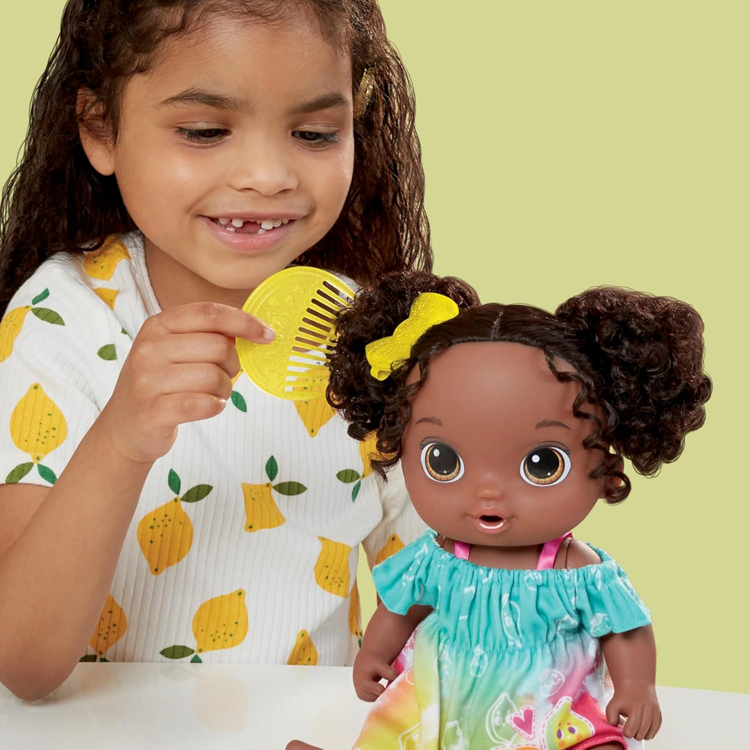 Baby Alive Muñeca Fruity Sips, Lima, Juguetes para niñas de 3 años,...