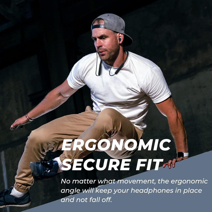 Auriculares Bluetooth N18 con banda para el cuello, auriculares ina...