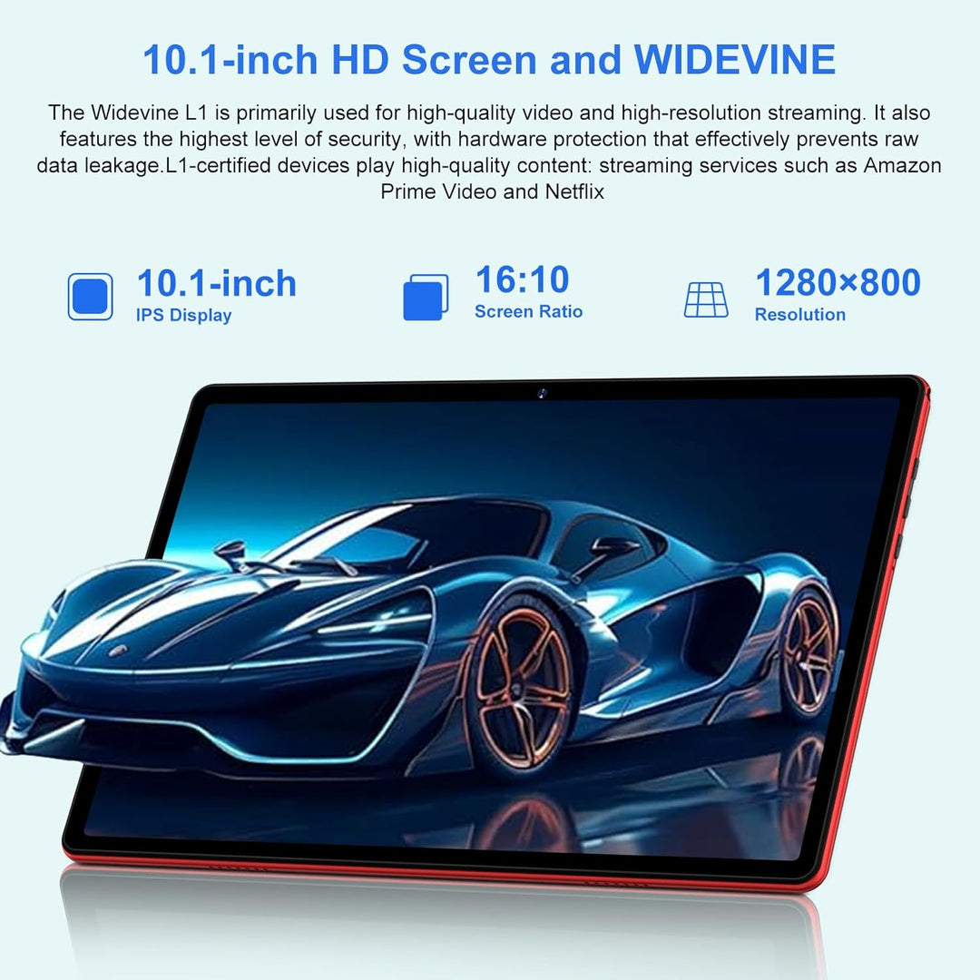 UJJ Tableta 2026 con Android 15 de 10 pulgadas con Gemini AI, 30GB+...
