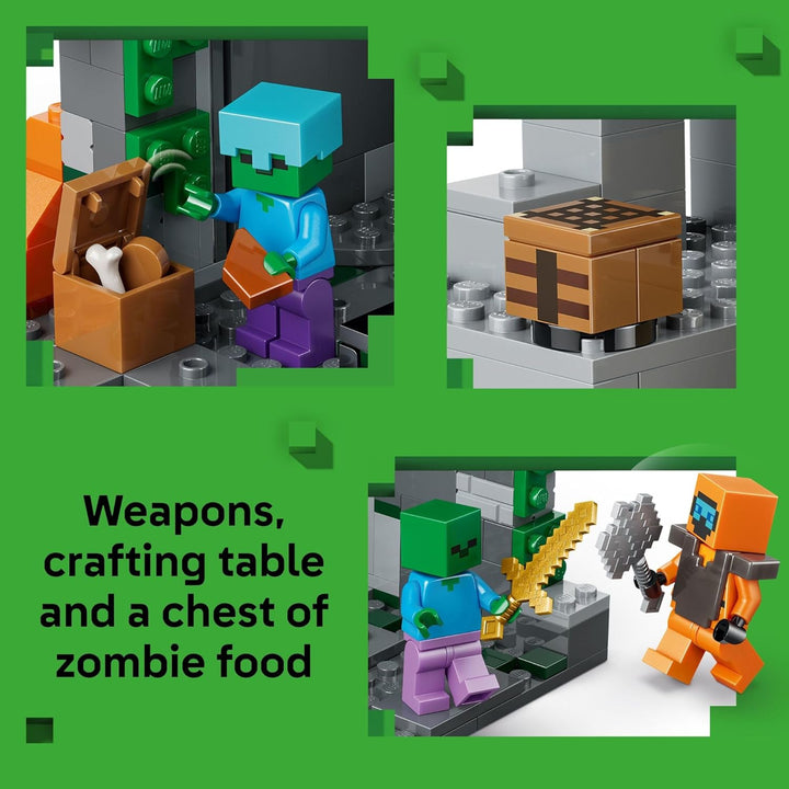 LEGO Minecraft Zombie Dungeon - Juguete de construcción y
