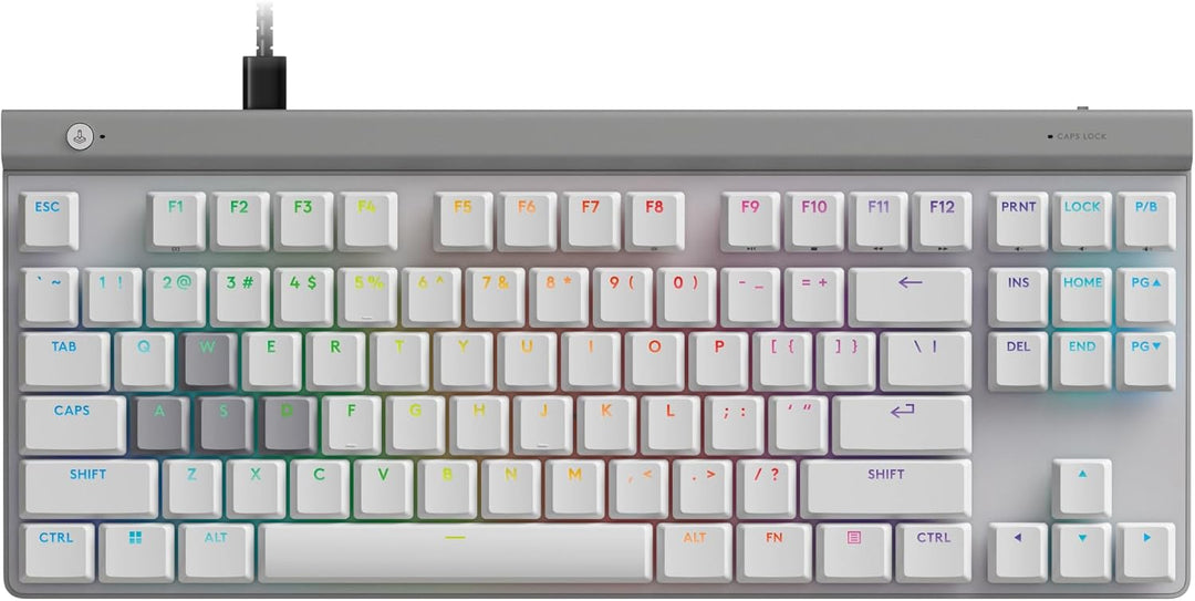 Logitech G 515 Rapid TKL - Teclado para juegos con cable de bajo pe...