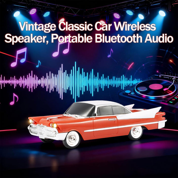 WSTER WS-1965 Replica Altavoz Bluetooth - Diseño retro de cohete de...