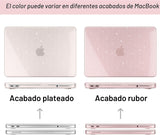 MEEgoodo Funda con purpurina para MacBook Neo de 13 pulgadas versió...