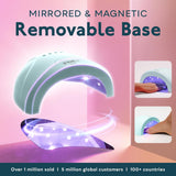 SUNUV Secador de uñas, luz UV para esmalte de uñas de gel, lámpara...