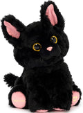 Juguete de peluche negro del gato, 10" juguete musical interactivo