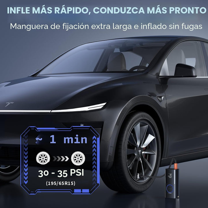 OlarHike Compresor de aire portátil para inflador de neumáticos, si...