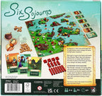 Six Sojourns | Juego de mesa para familiares y amigos | Estrategia ligera |