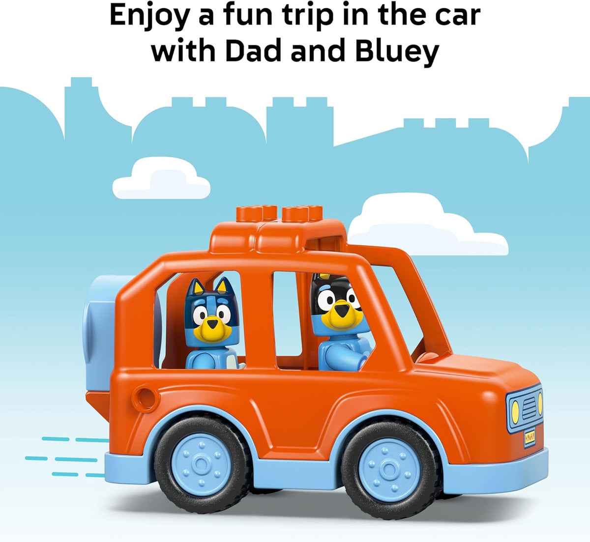 LEGO DUPLO Bluey Ice Cream Trip Bluey - Juguete para niños