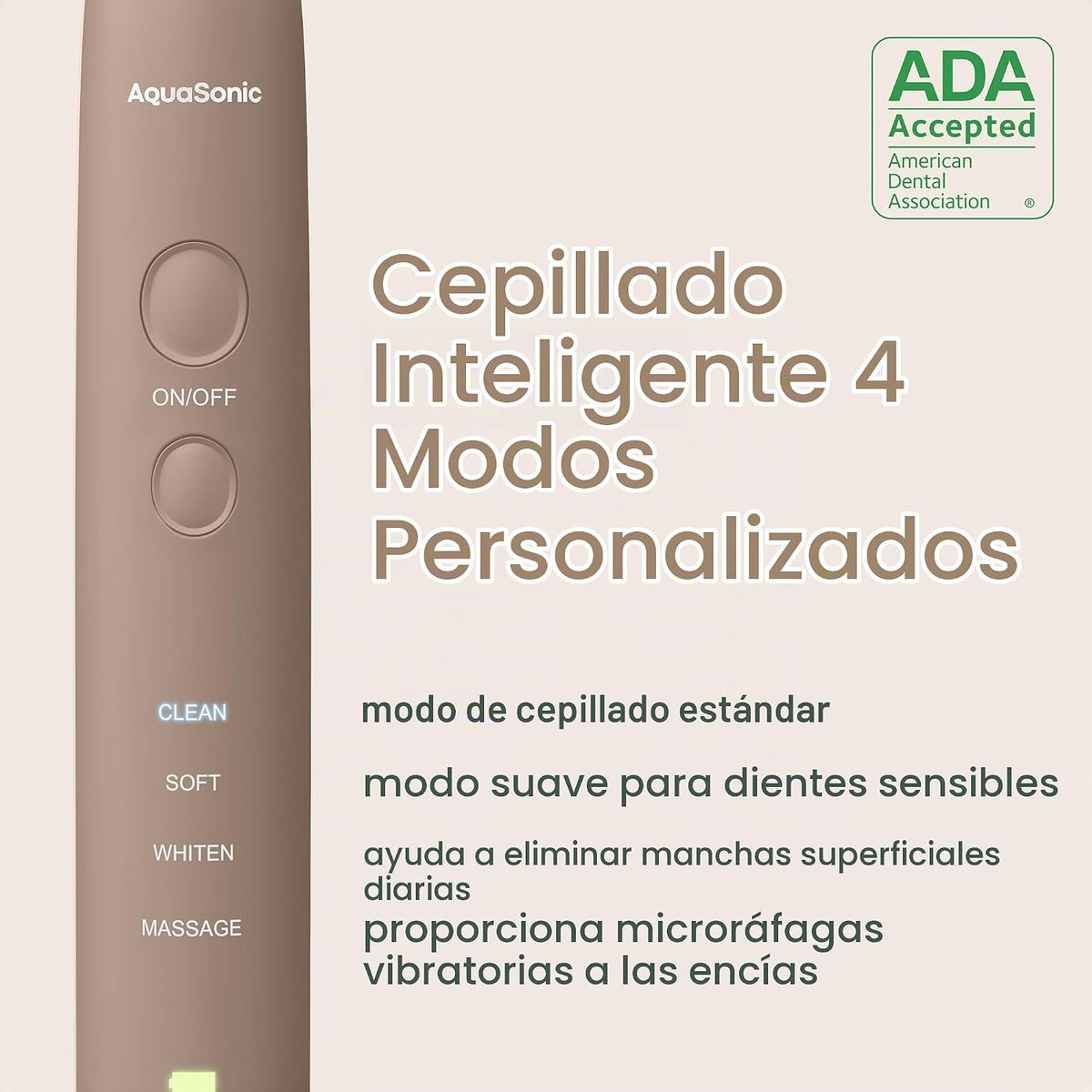 Aquasonic Vibe Luxe Special Edition Ultra-Whitening Cepillo de dientes