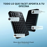 ModusTech Disco duro externo portátil de 500 GB USB 3.0\/Tipo-C, HD...