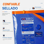Vacbird - Bolsas de almacenamiento al vacío con bomba inalámbrica recargable, paquete de 9 bolsas de sellado de compresión de 3 tamaños, ahorro de espacio para ropa y ropa, edredones, mantas, ropa de cama y armario que ahorra espacio