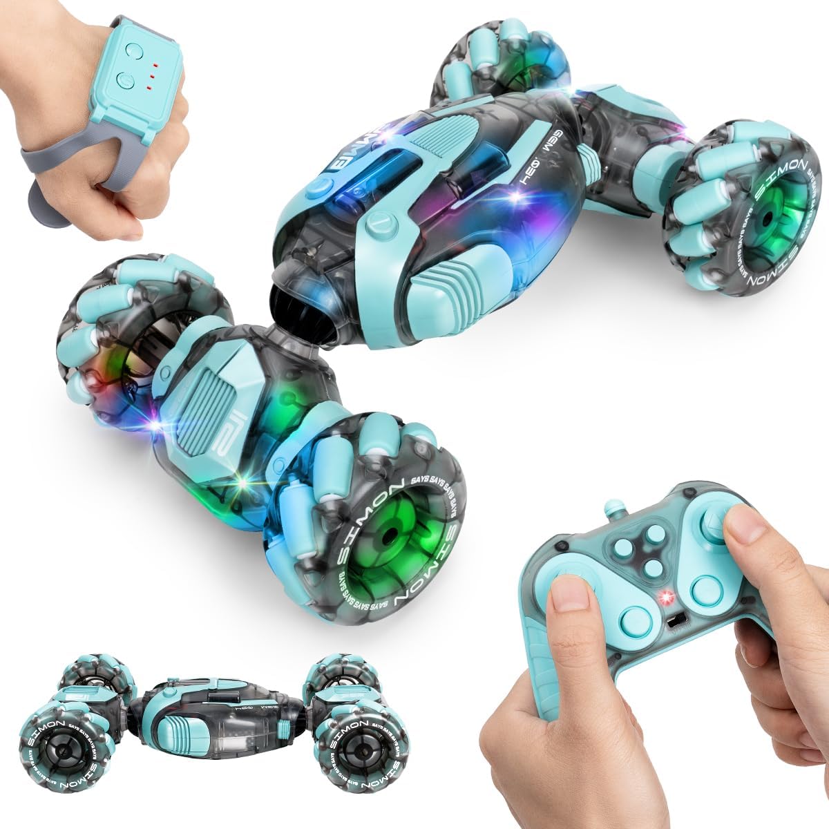 ZMMB Coche RC de Acrobacias con Detección de Gestos, Rc Stunt Car