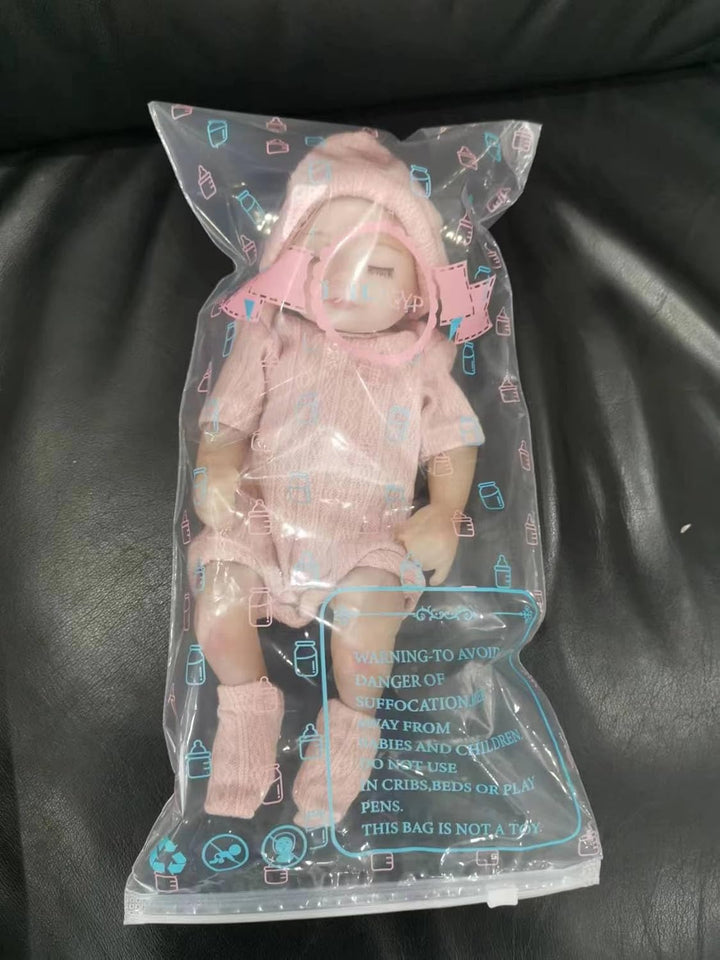 JRLCGYP Muñecas de bebé realistas recién nacidas, de vinilo suave,...