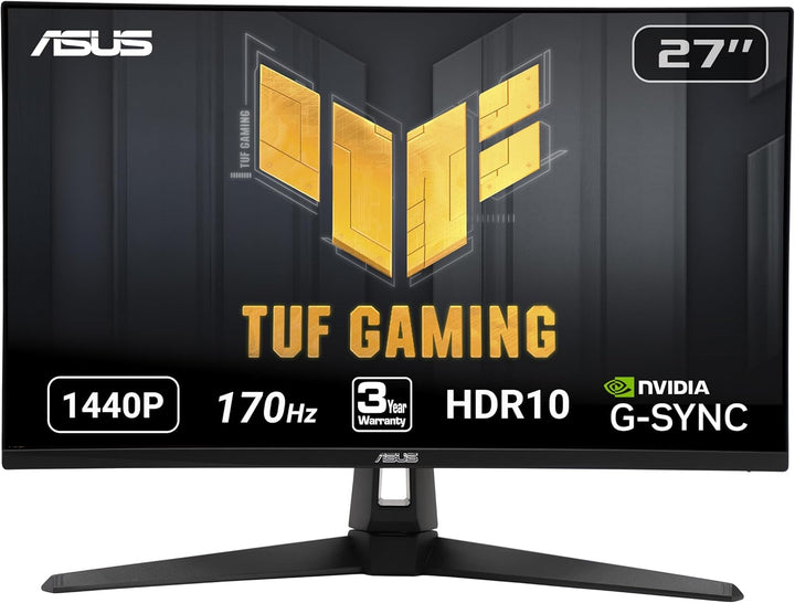 ASUS TUF GAMING 27 "2K HDR Monitor (VG27AQ1A) - WQHD (2560 x 14...