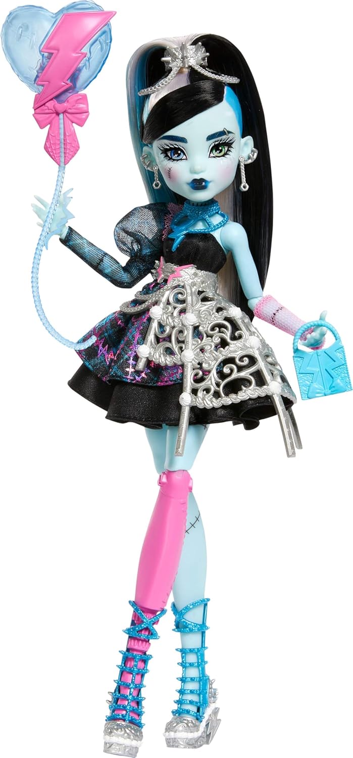 Monster High Muñeca de Cumpleaños Dulce y Aterradora, Frankie Stein...