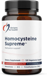 Designs for Health Homocisteine Supreme - Multivitamínico metilado...