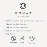 MONAT Be Balanced - Limpiador espumoso purificador y suavizante, li...