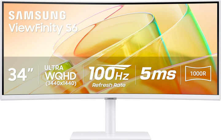 Samsung ViewFinity (S65TC) Ultra-WQHD 1000R Monitor curvo para comp...