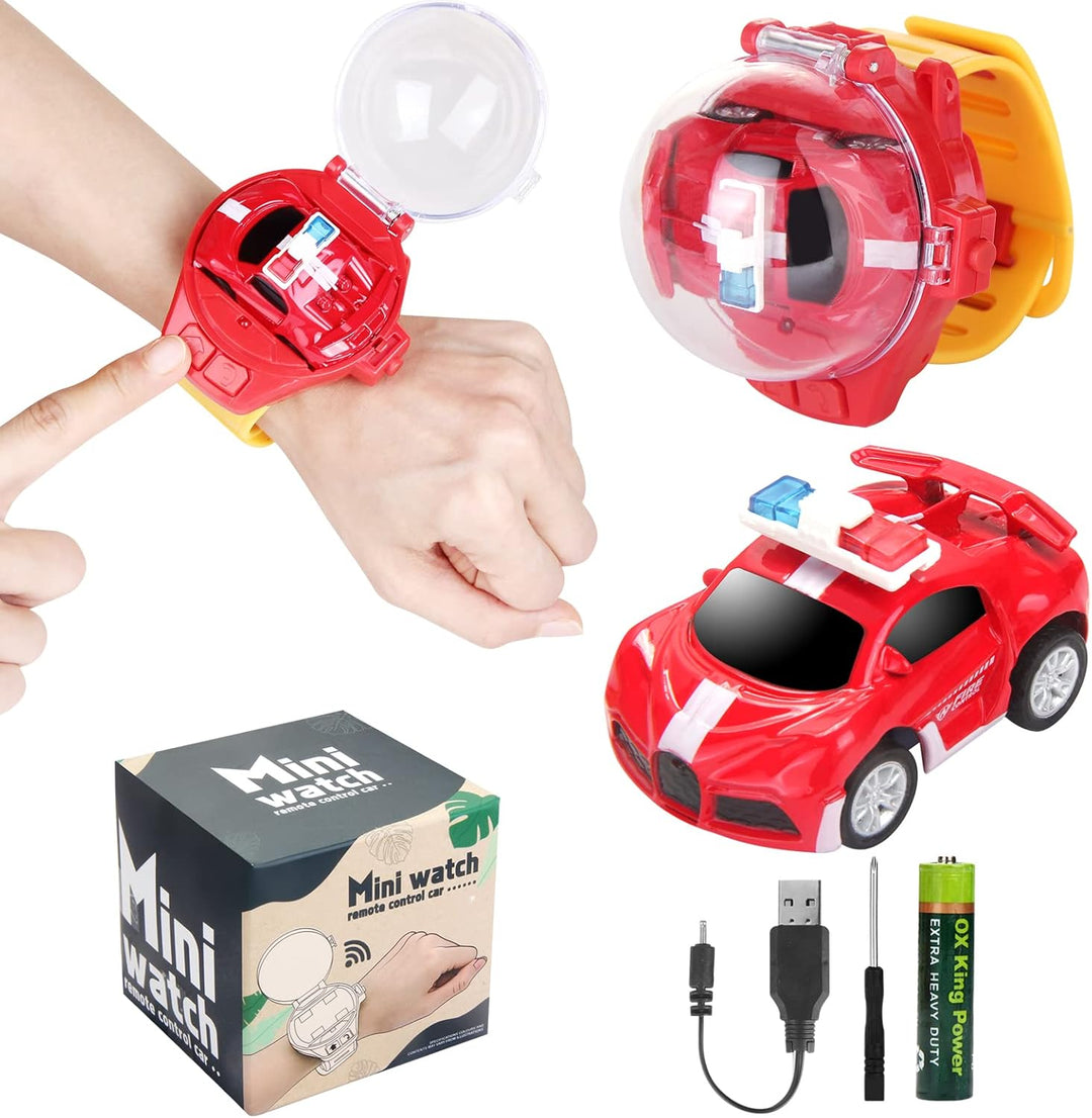 Tomatong Coche de Control Remoto con Reloj 2023 Juguetes con Luz LE...
