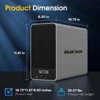GOLDENMATE Batería de reserva y protector contra sobretensiones de batería