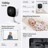 Tapo Cámara de seguridad interior 1080P para monitor de bebé, cámar...
