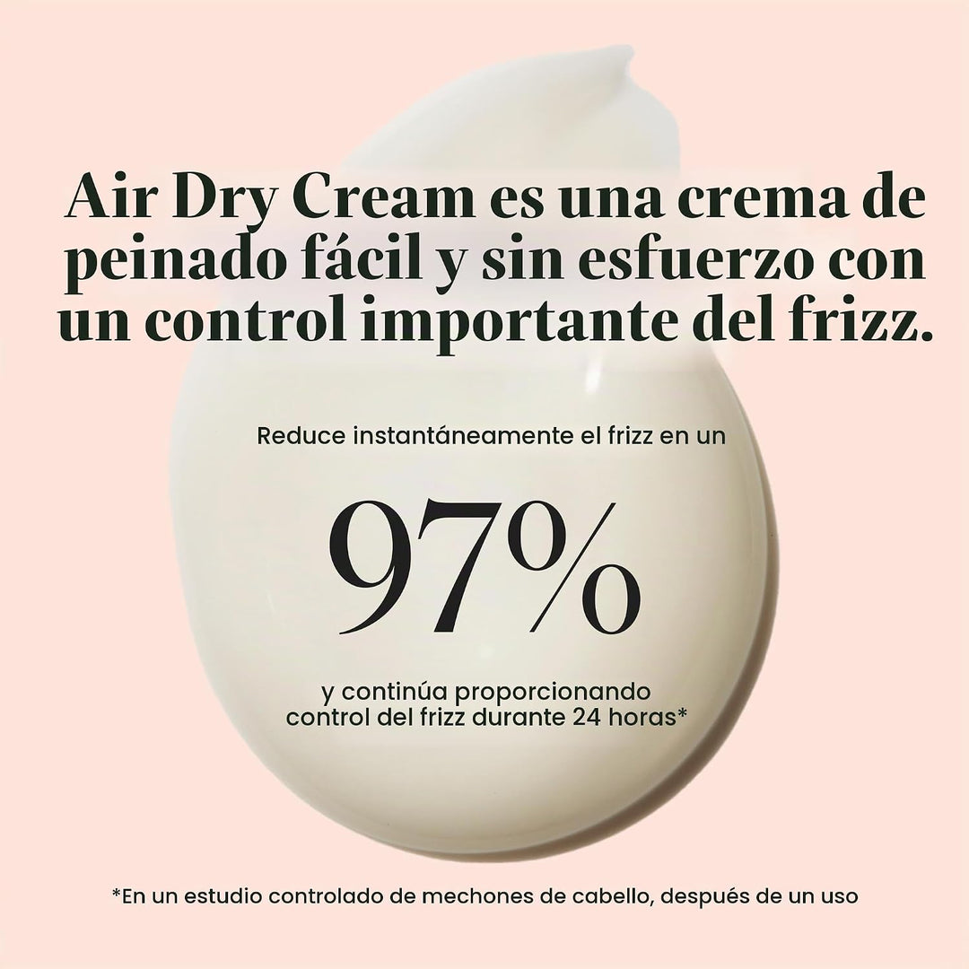JVN No Heat - Crema completa de secado al aire, 2 onzas líquidas, t...