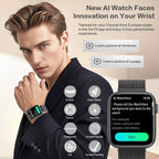 Smart Watch para Hombres 1.9" HD AMOLED AOD, DA GPT, Cara de Reloj AI