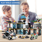 HOGOKIDS Juego de construcción de la estación de policía