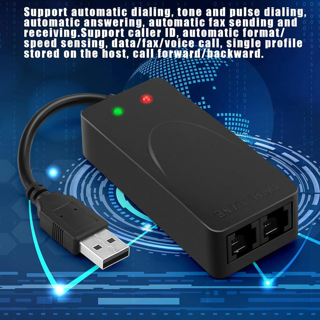 AGPtek USB externo 20 3 en 1 Datos de marcación por voz