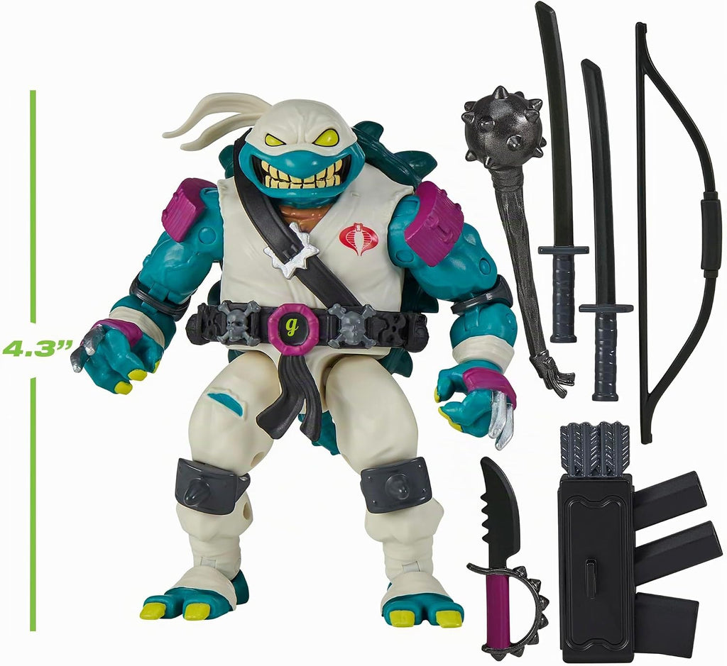 Teenage Mutant Ninja Tortugas x G.I. Joe: Storm Shadow x Slash