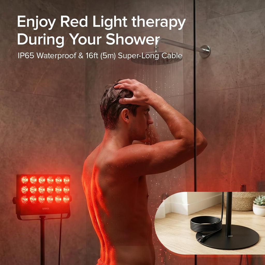 SANSI El panel impermeable de la terapia de la luz roja para el cuerpo y la