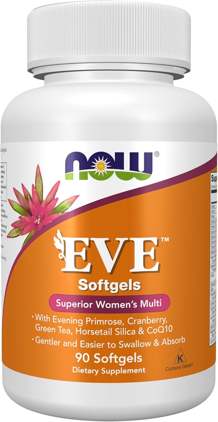 NOW Foods Suplementos, Multivitamínico Eve™ para Mujeres con Prímul...