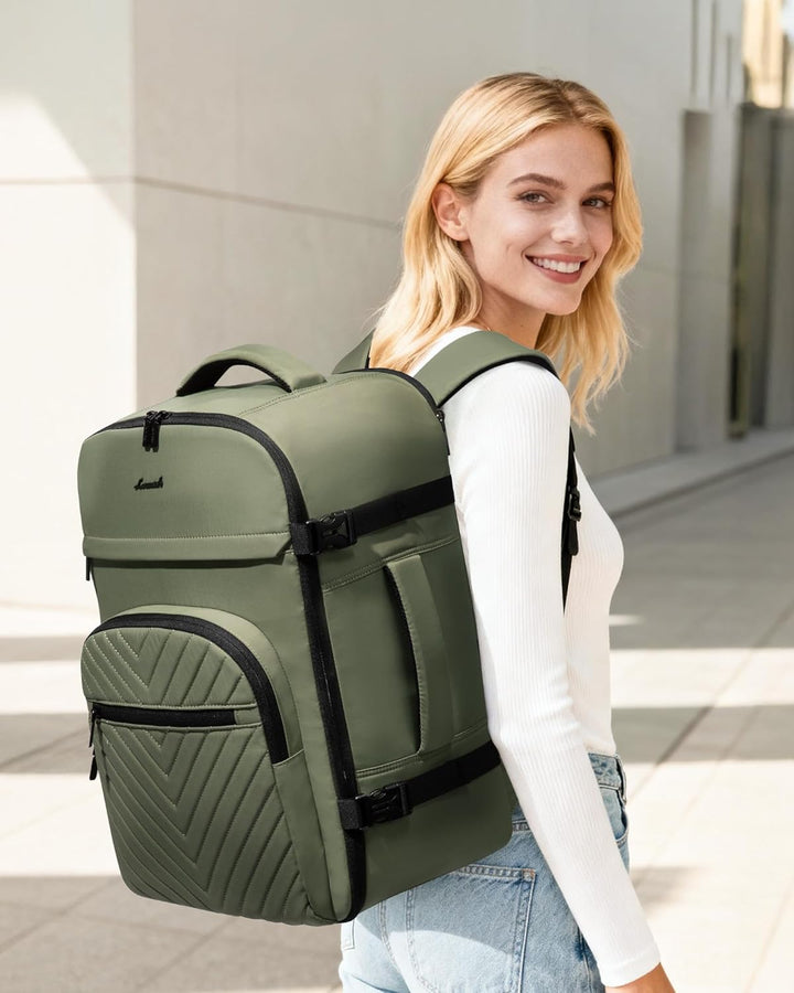 LOVEVOOK Mochila de viaje para mujeres y hombres, bolsa de viaje pa...