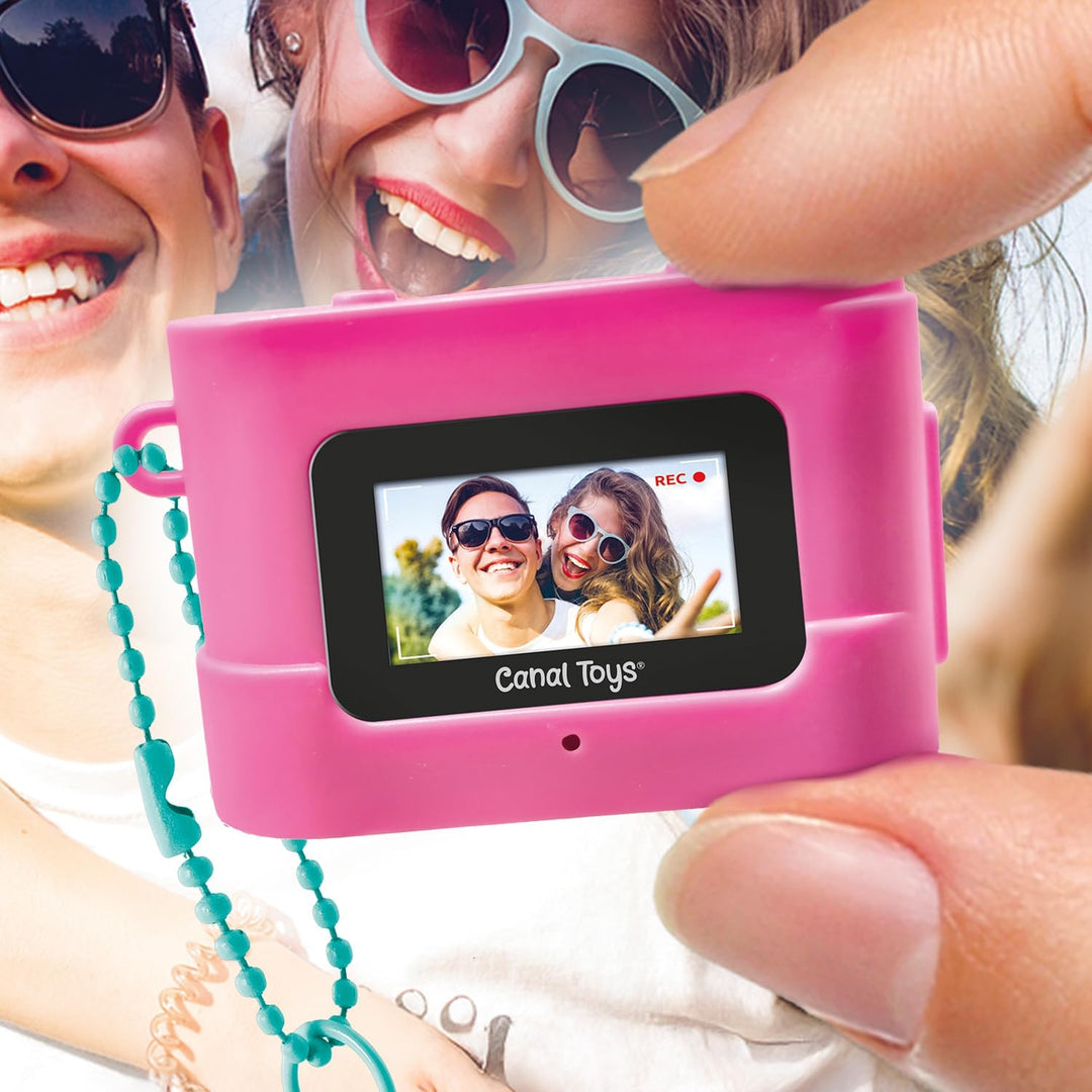 Cámara Digital Compacta Mini\u2019Cam Photo Creator - Rosa; Persona...