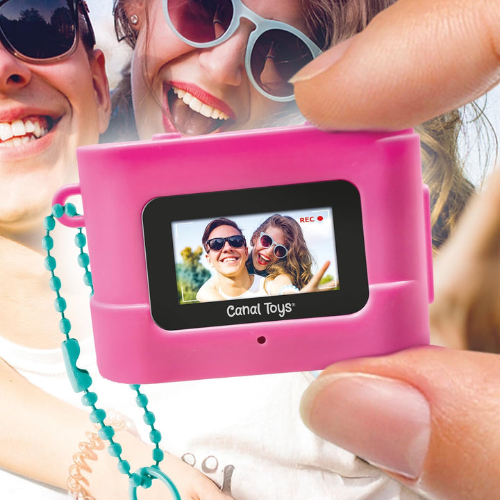 Cámara Digital Compacta Mini\u2019Cam Photo Creator - Rosa; Persona...