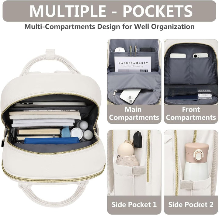 bagswan Mochila para laptop para mujeres bolsa, 15,6 pulg.