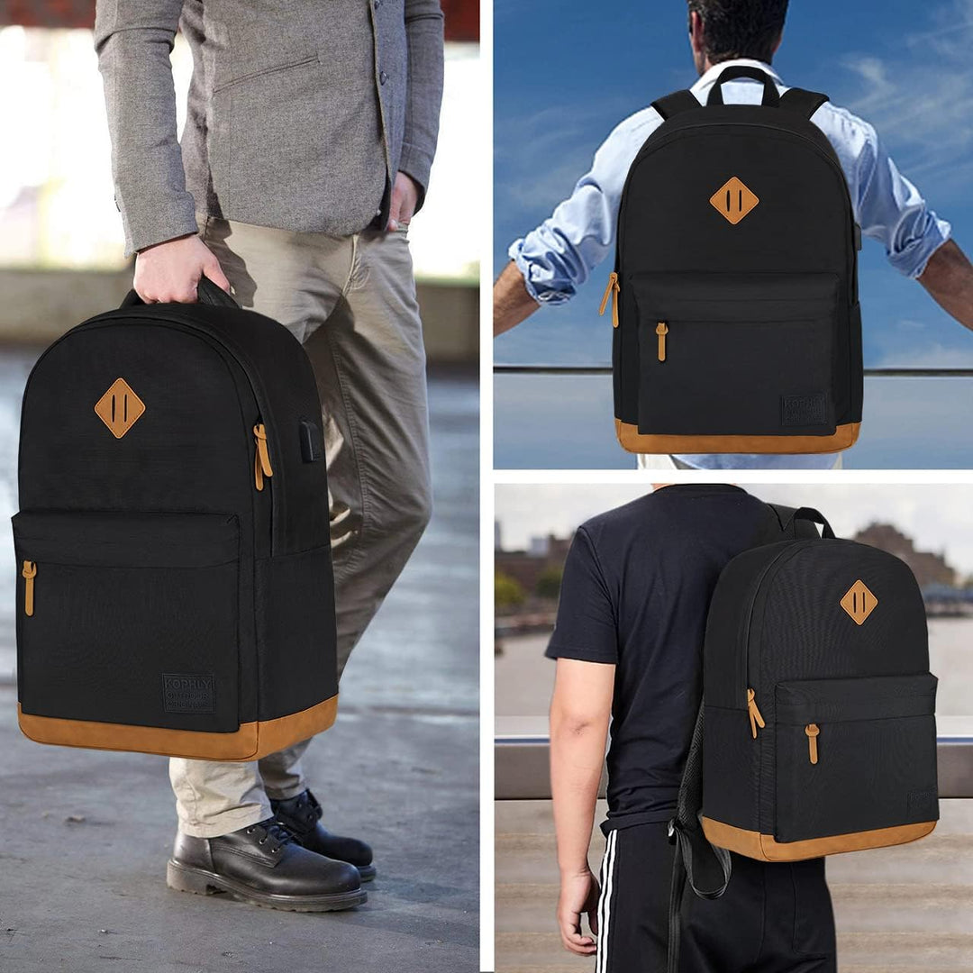 KOPHLY Mochila Grande de Equipaje de Mano para Portátil para Viajes...