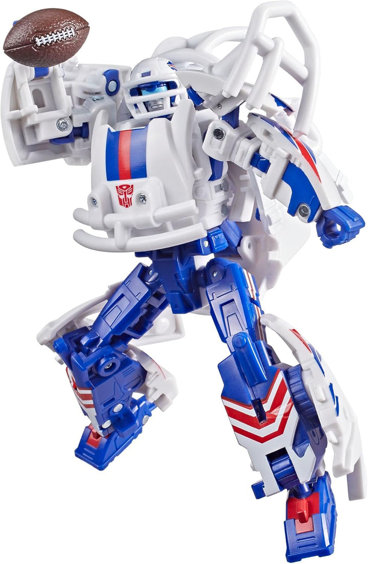 Transformers NFL Buffalo Bills Blizz-Herd, figura de acción de robo...