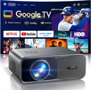 [Google TV oficial] Proyector inteligente 4K compatible con WiFi y...