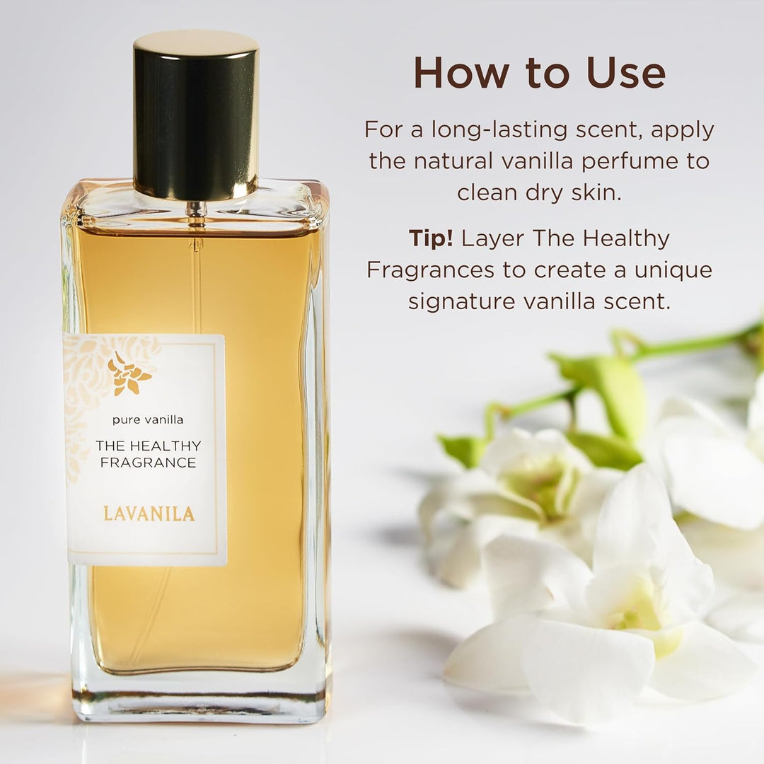 Lavanila Pure Vanilla Perfume para mujer, 1.7 onzas líquidas + 0.32...